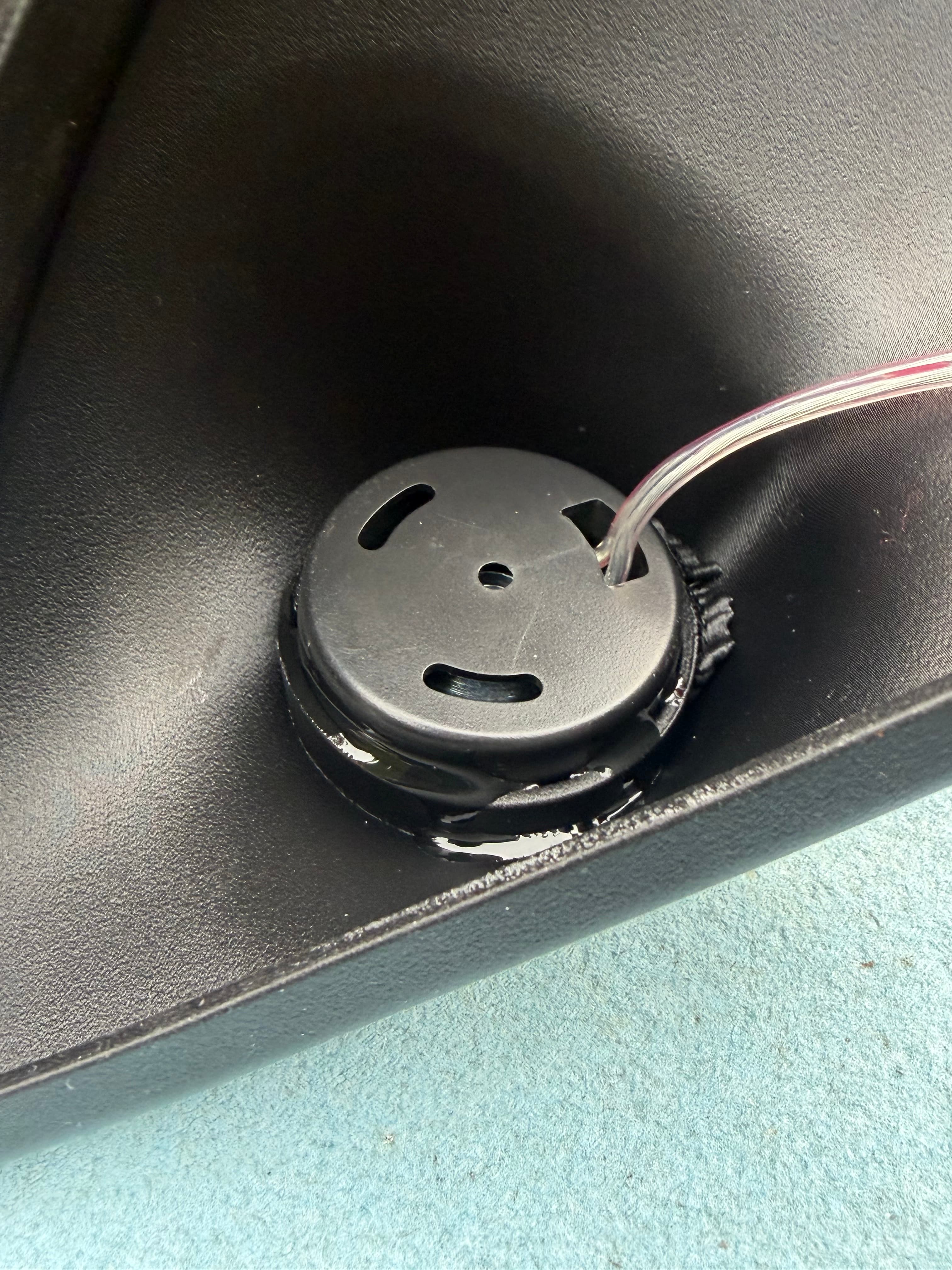 Cyanoacrylate to make semi-permenant bond to PETG